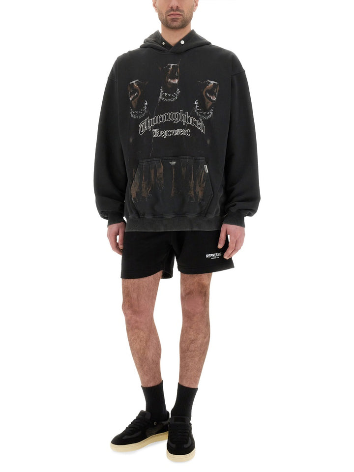 Represent Sweatshirts - Black | Wanan Luxury