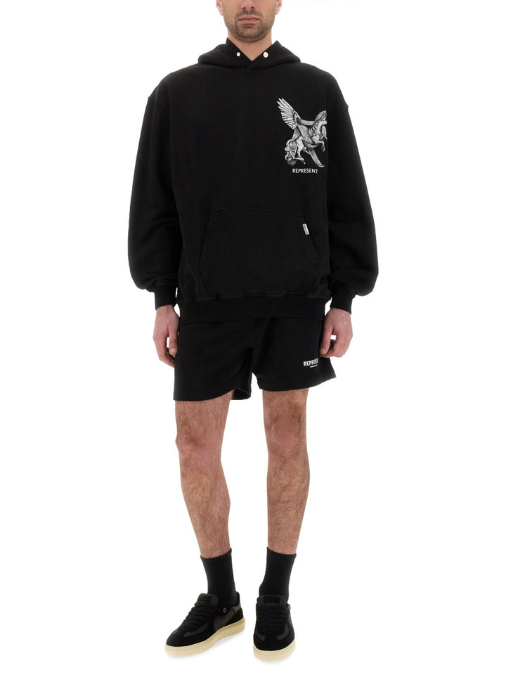 Represent Sweatshirts - Black | Wanan Luxury