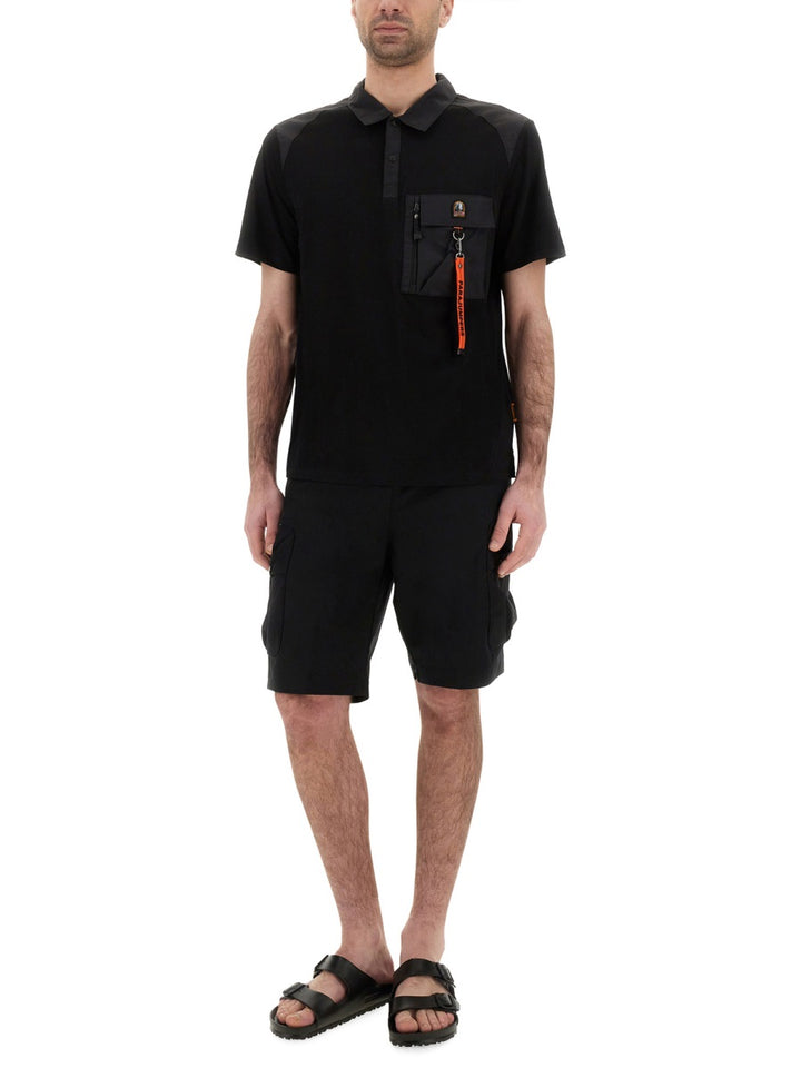 Parajumpers Polo - Black | Wanan Luxury