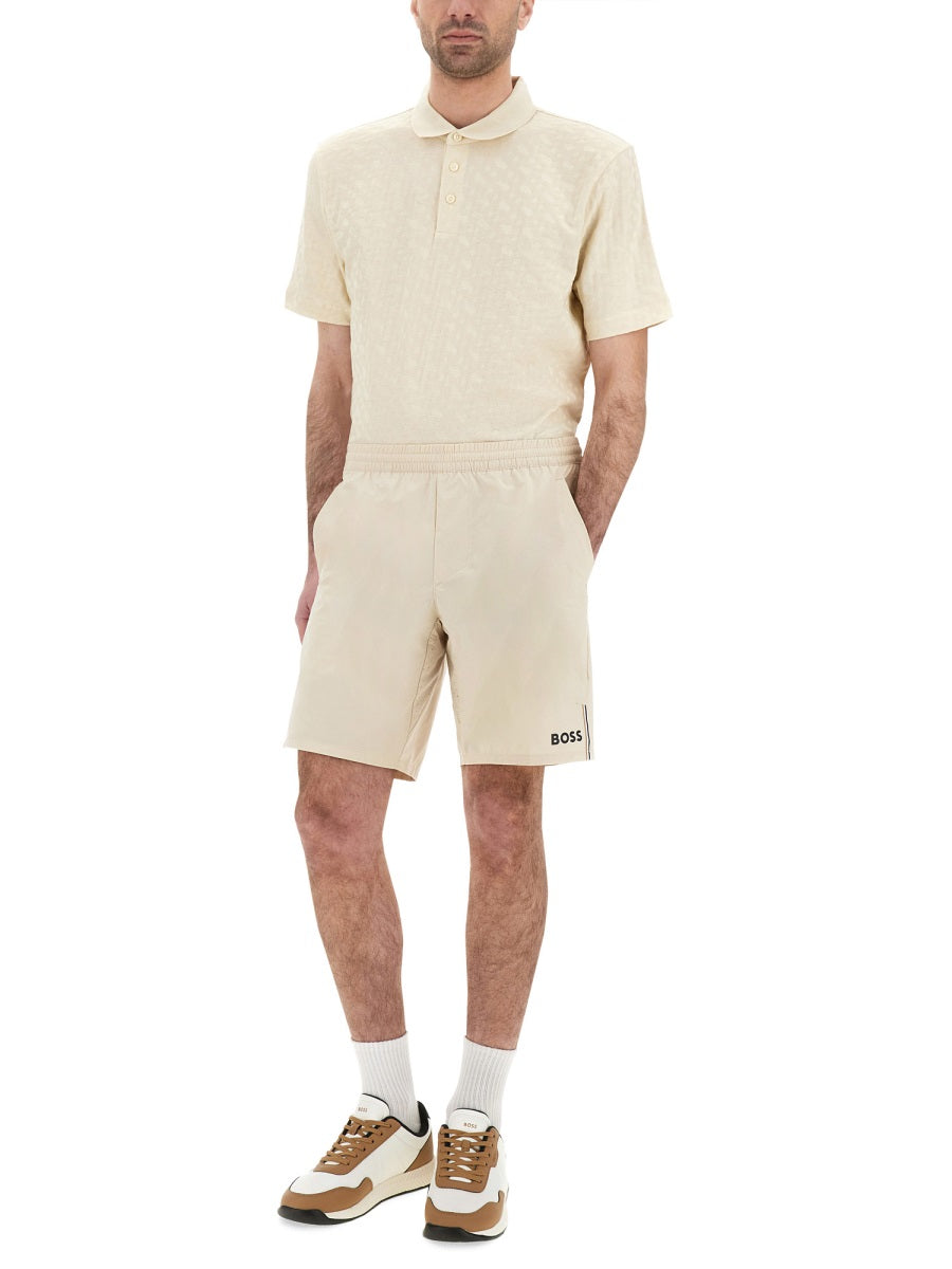 Boss Polo - White | Wanan Luxury