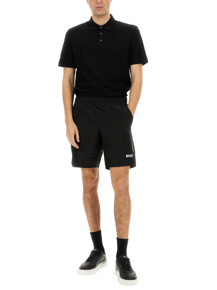 Boss Polo - Black | Wanan Luxury