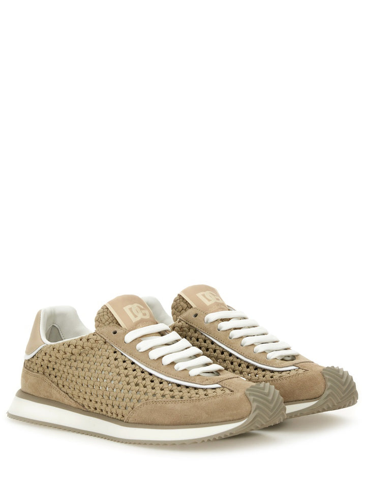 Dolce & Gabbana Sneakers - Beige | Wanan Luxury