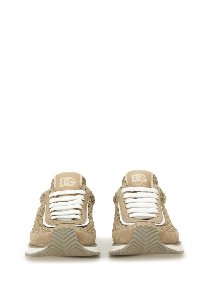 Dolce & Gabbana Sneakers - Beige | Wanan Luxury