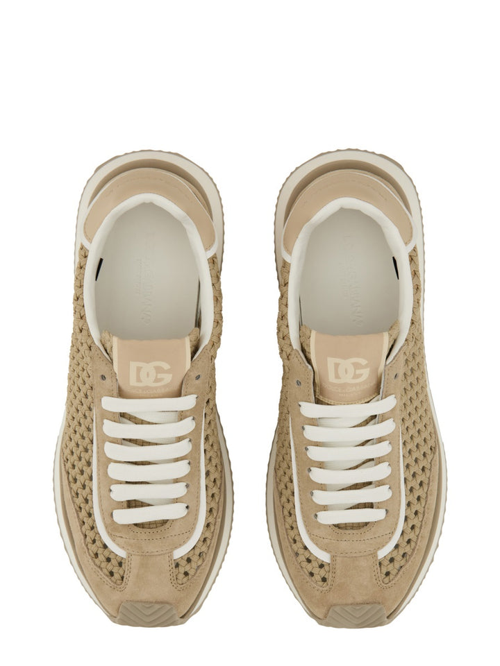 Dolce & Gabbana Sneakers - Beige | Wanan Luxury