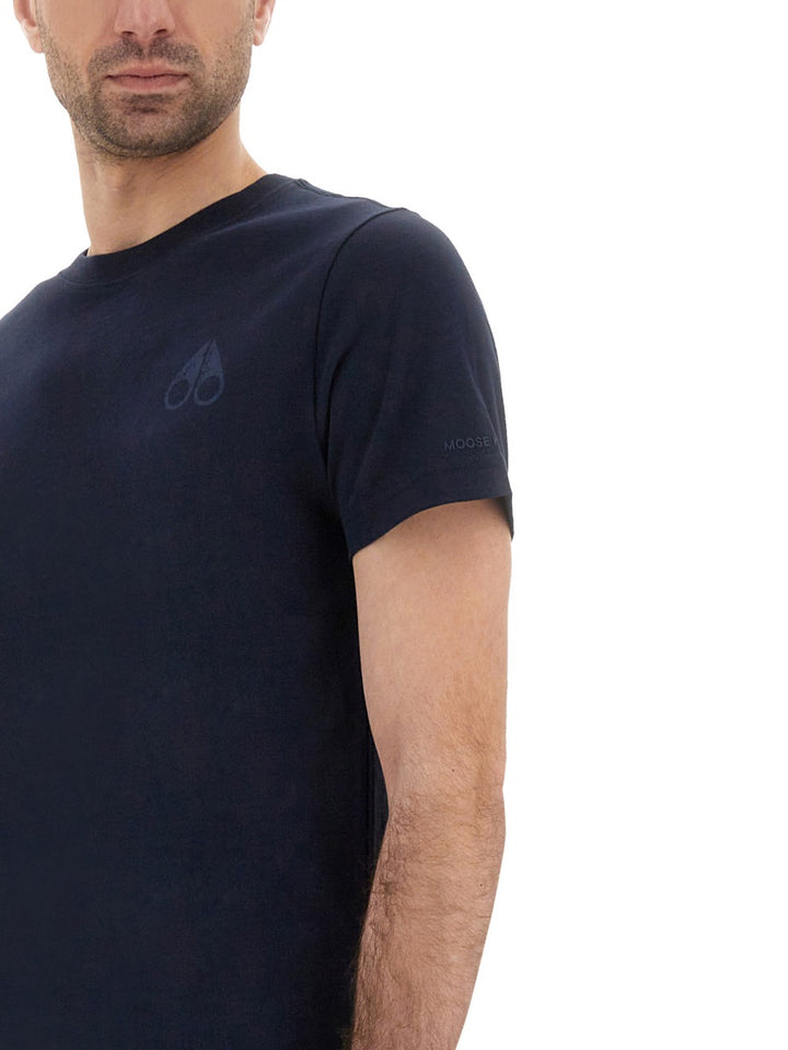 Moose Knuckles T shirts - Blue | Wanan Luxury