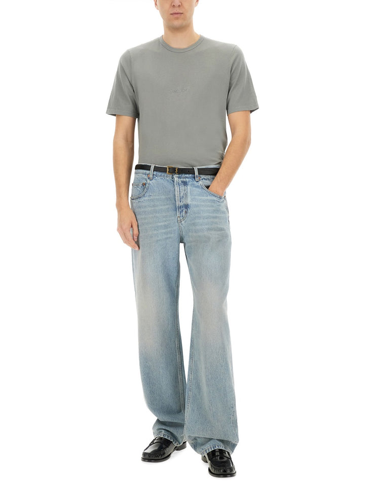 Saint Laurent T shirts - Grey | cc4a752c79e2b6d5ec9a6181e4b596fe6e07c959