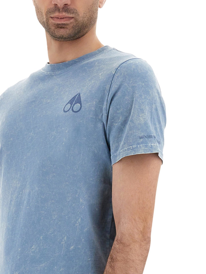 Moose Knuckles T shirts - Blue | Wanan Luxury