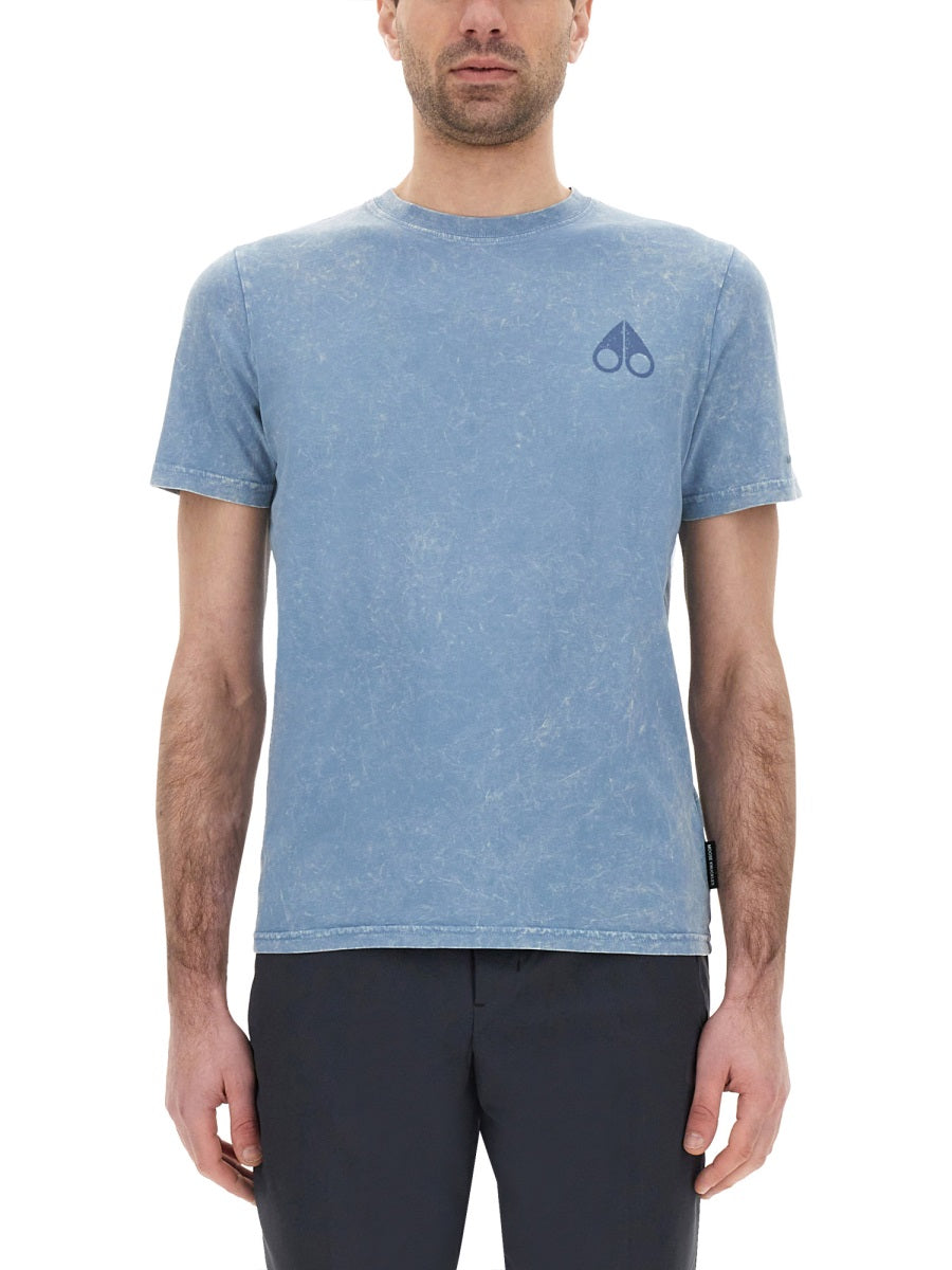 Moose Knuckles T shirts - Blue | Wanan Luxury