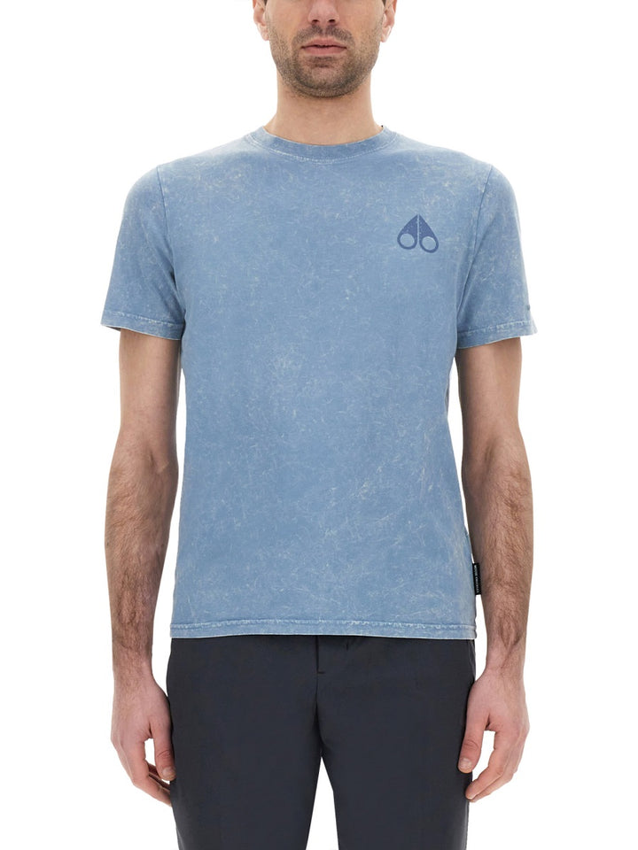 Moose Knuckles T shirts - Blue | Wanan Luxury