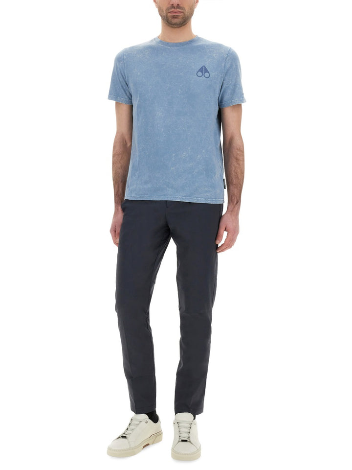 Moose Knuckles T shirts - Blue | Wanan Luxury