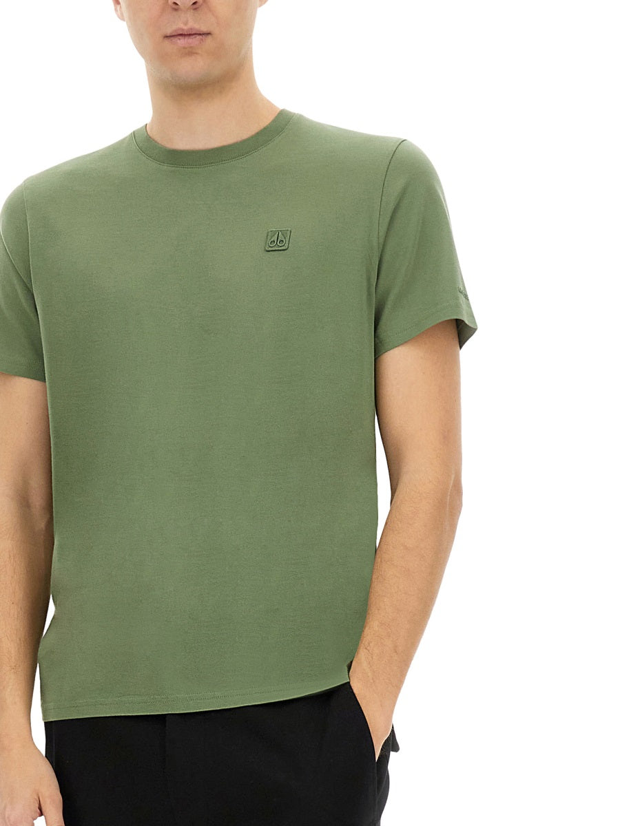 Moose Knuckles T shirts - Green | Wanan Luxury