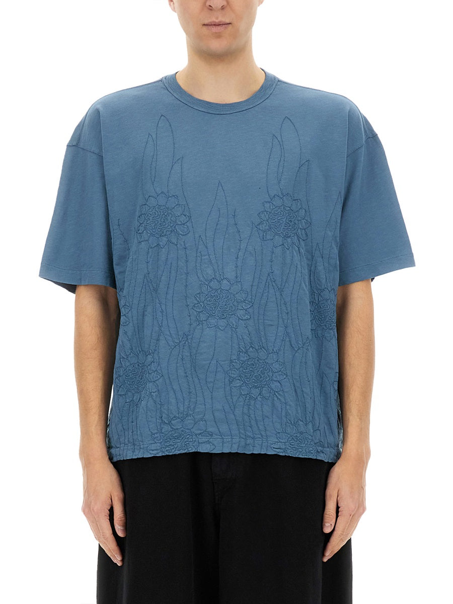 YMC T shirts - Light Blue | Wanan Luxury