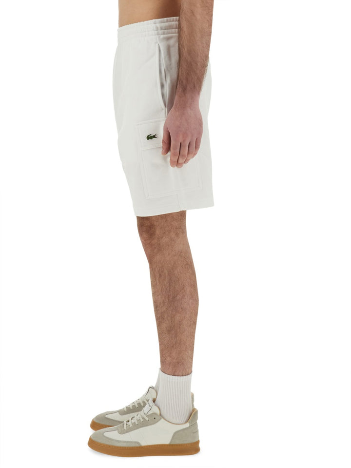 Lacoste Shorts - White | Wanan Luxury