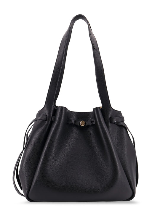 Romy Pebbled Tote Leather Shoulder Bag