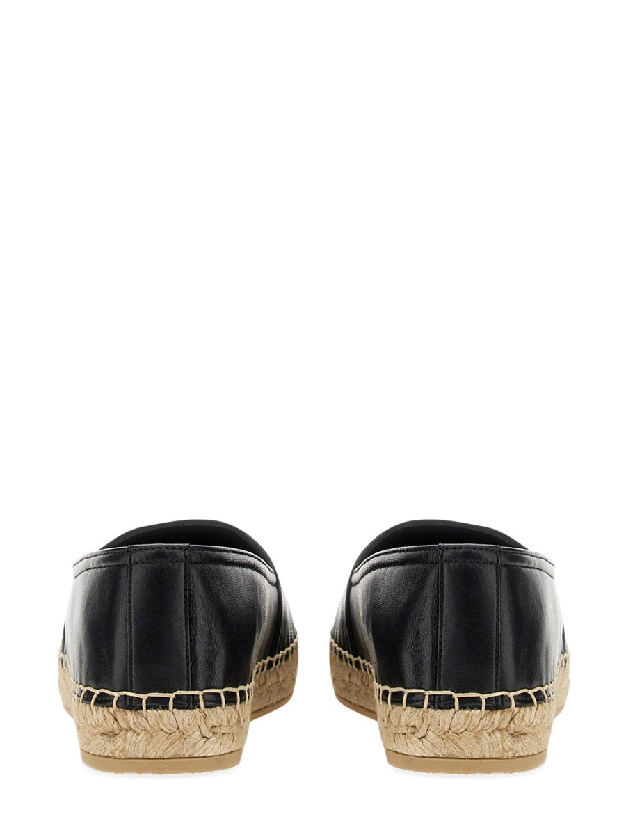 Saint Laurent Flat Shoes - Black | Wanan Luxury