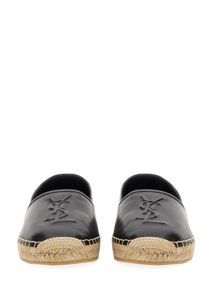 Saint Laurent Flat Shoes - Black | Wanan Luxury