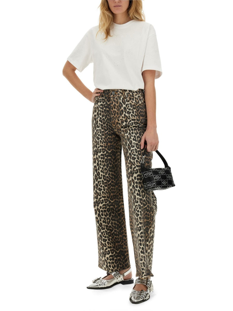 Ganni Denim - Animal Print | Wanan Luxury