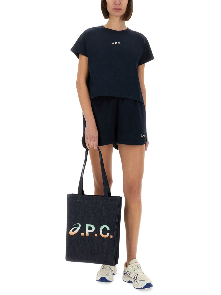 Asics x A.P.C. Shorts - Blue | Wanan Luxury