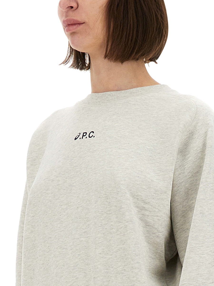 Asics x A.P.C. Sweatshirts - Grey | Wanan Luxury