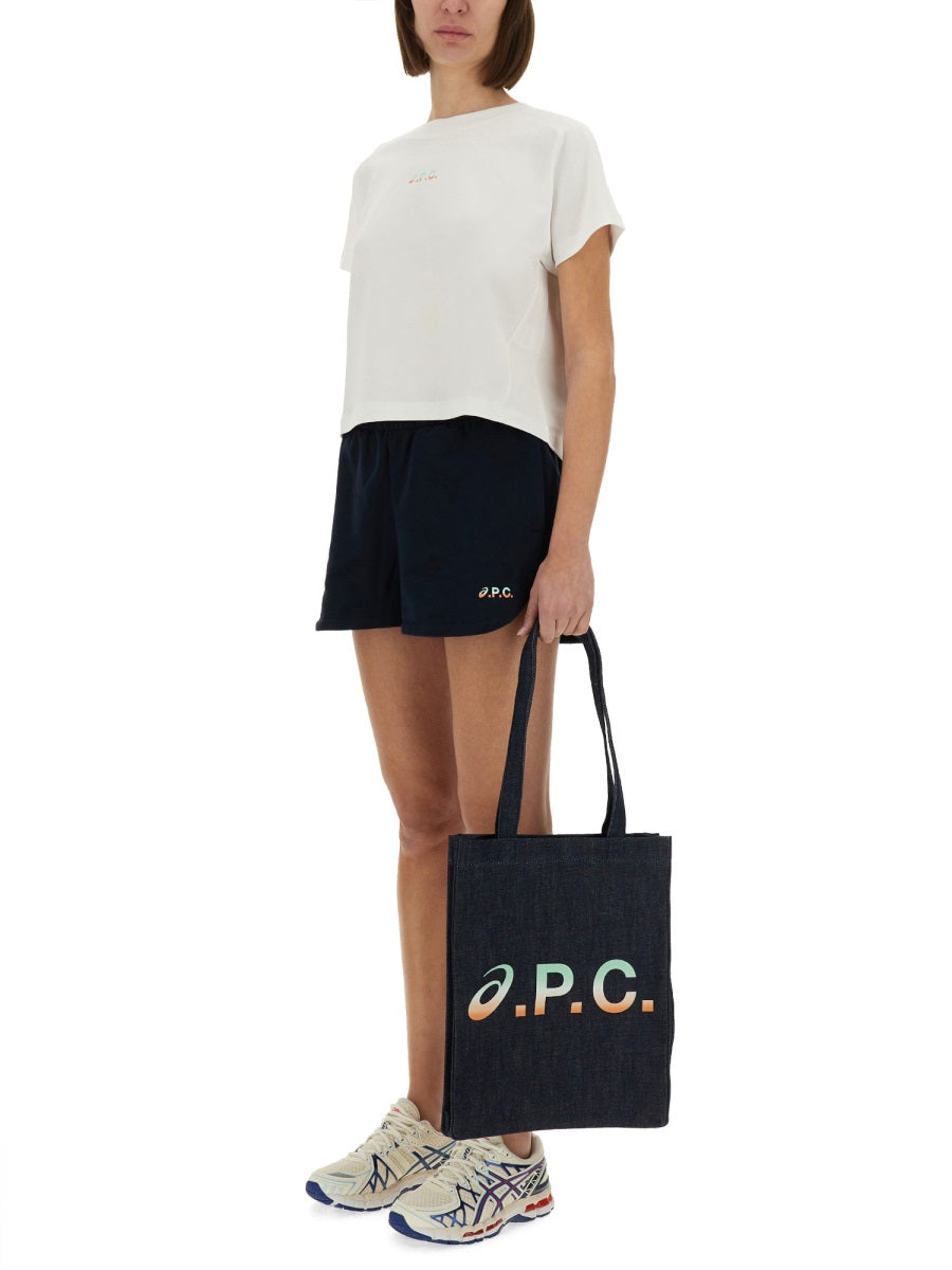 Asics x A.P.C. T shirts - White | Wanan Luxury