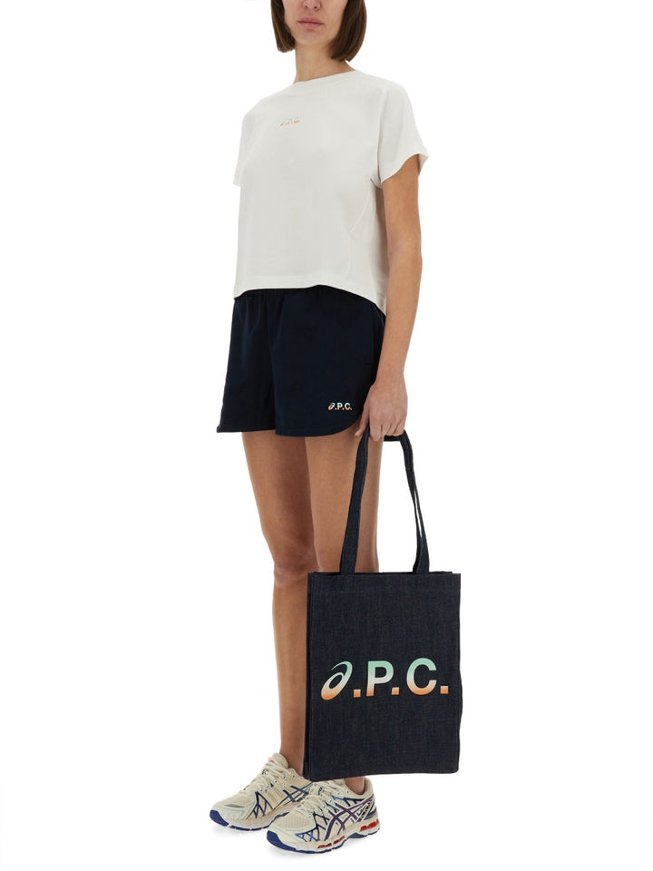 Asics x A.P.C. T shirts - White | Wanan Luxury