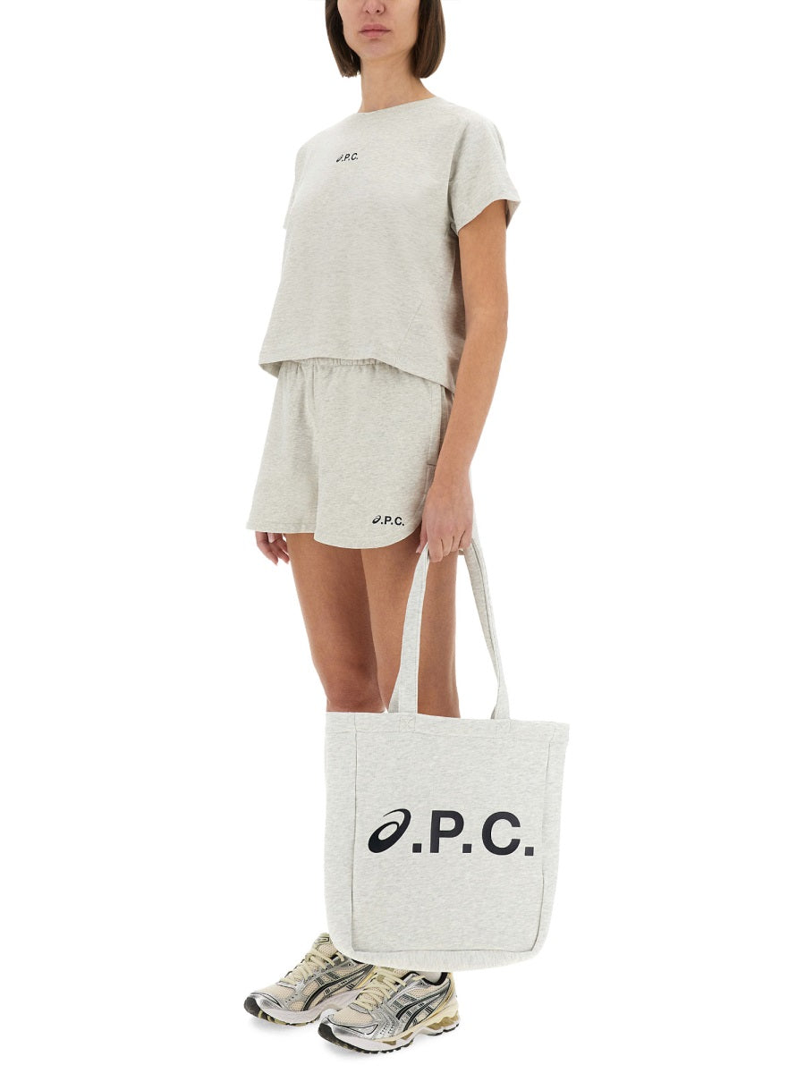 Asics x A.P.C. T shirts - Grey | Wanan Luxury