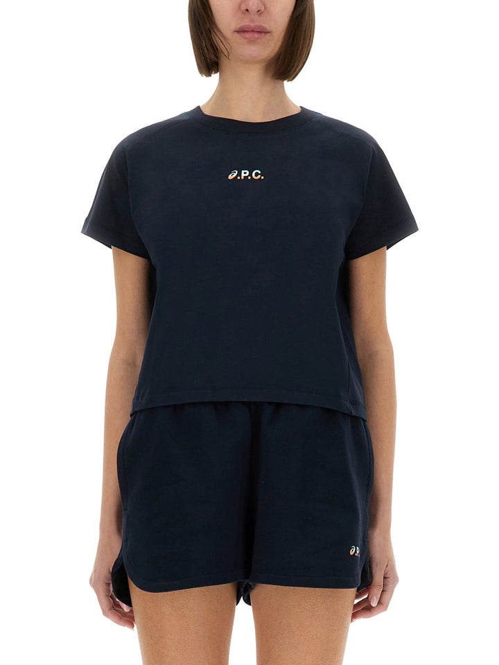 Asics x A.P.C. T shirts - Blue | Wanan Luxury