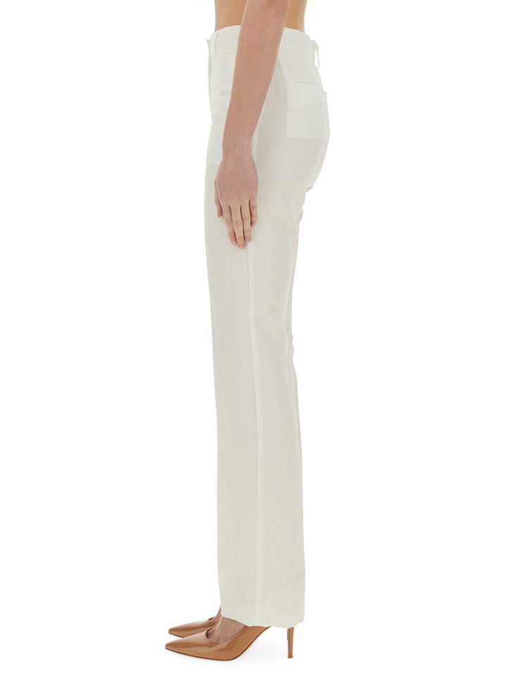 Sportmax Pants - White | 76073fcc3a371f11e66bb08925ead1fa08df6ad9