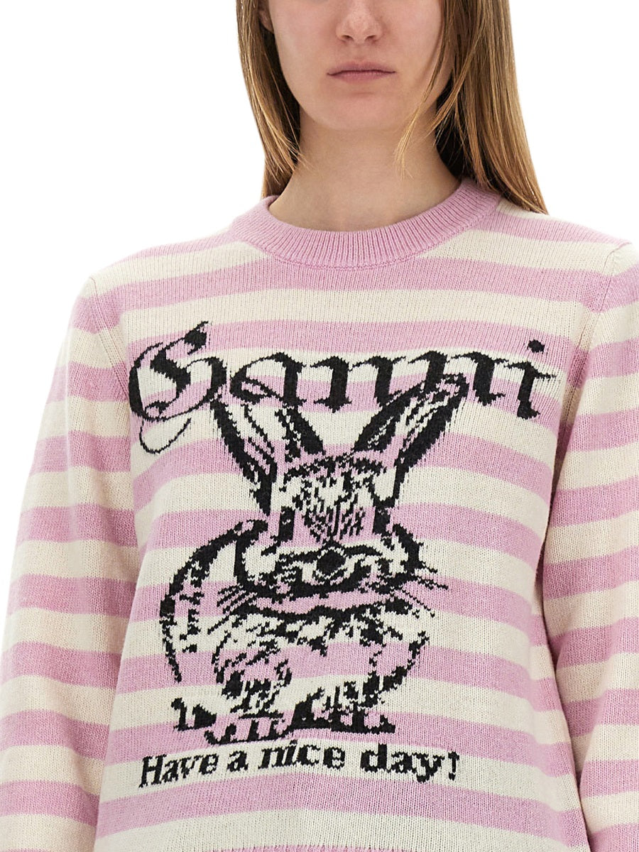 Ganni Sweaters - Pink | Wanan Luxury