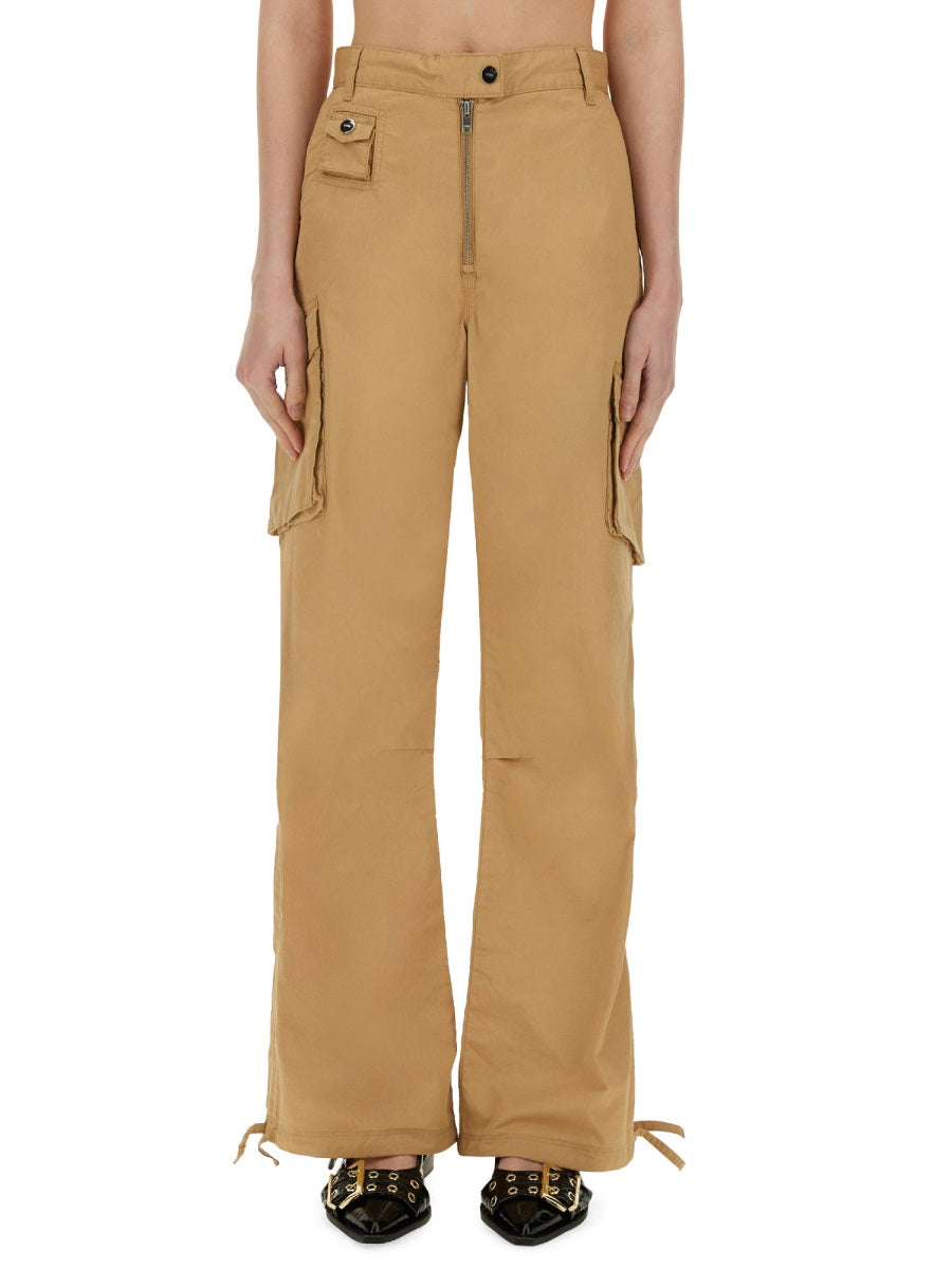 Ganni Pants - Beige | Wanan Luxury