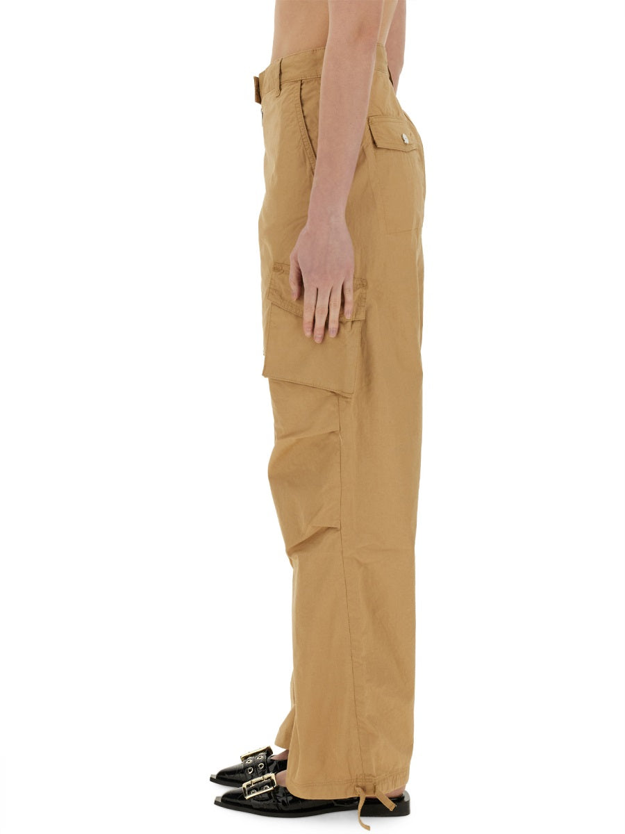 Ganni Pants - Beige | Wanan Luxury