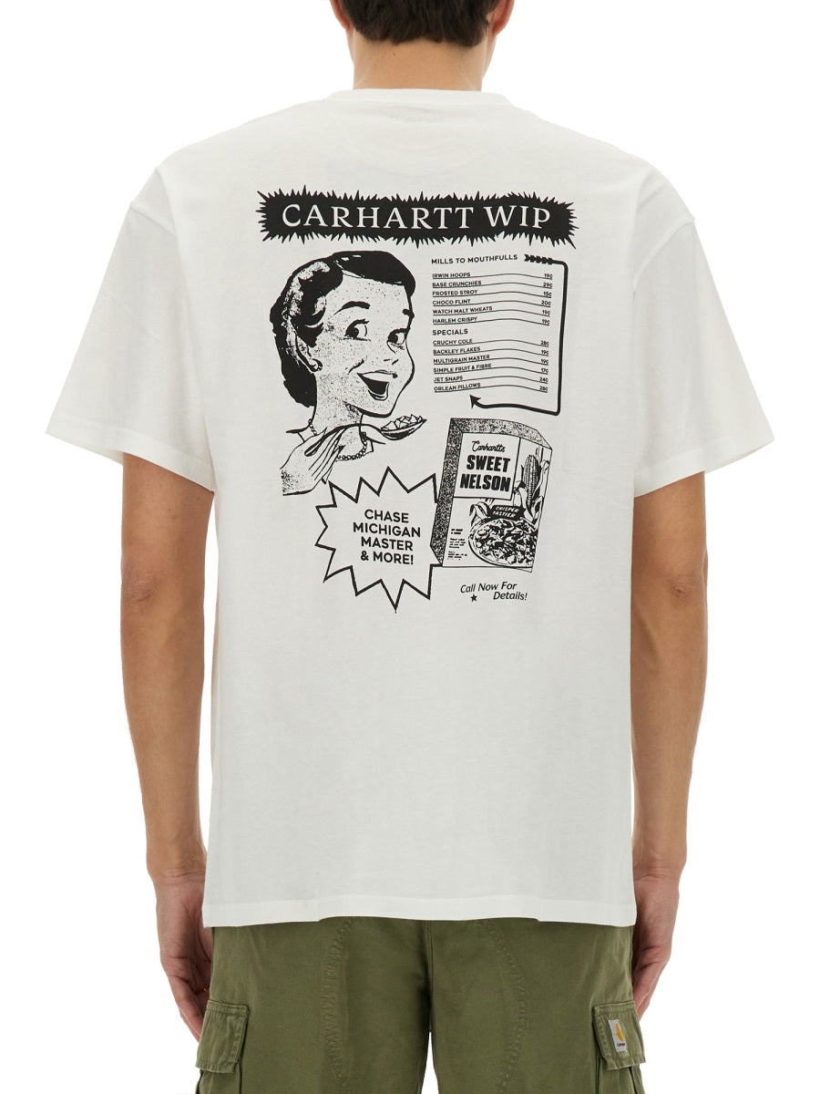 Carhartt Wip T shirts - White | Wanan Luxury