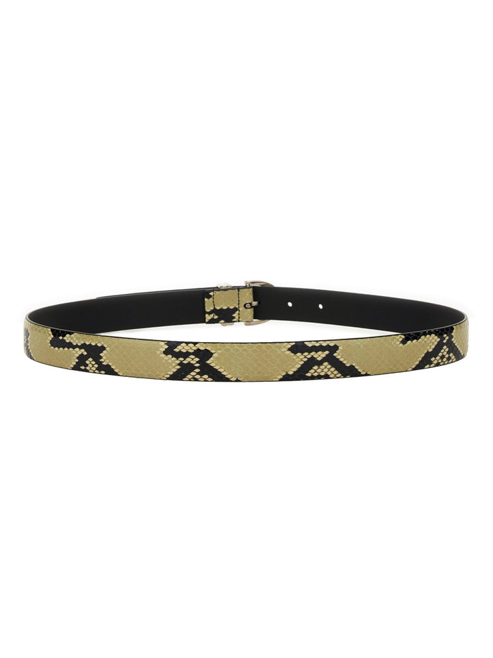 Khaite Belts - Animal Print | Wanan Luxury