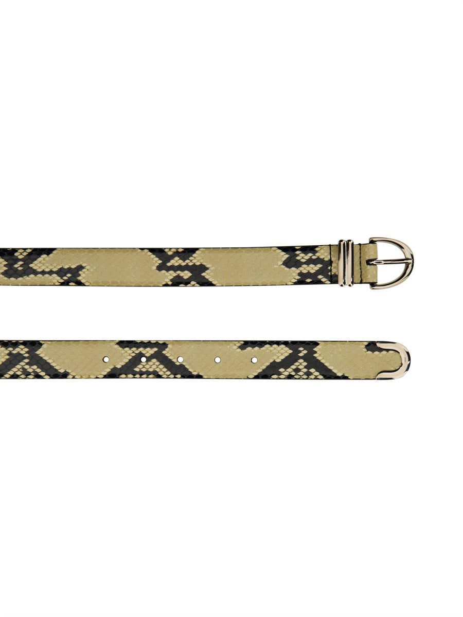 Khaite Belts - Animal Print | Wanan Luxury