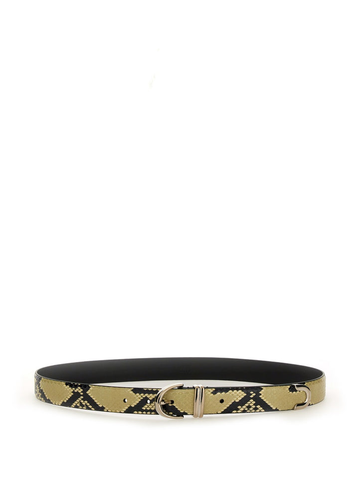 Khaite Belts - Animal Print | Wanan Luxury