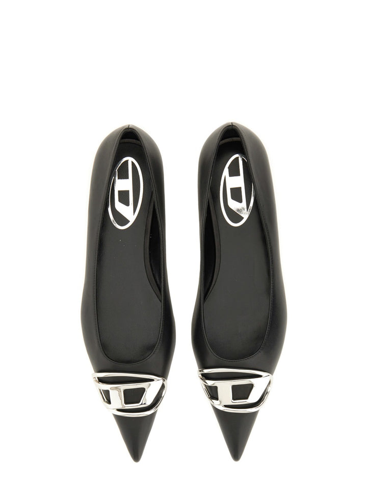 Diesel Flat Shoes - Black | Wanan Luxury