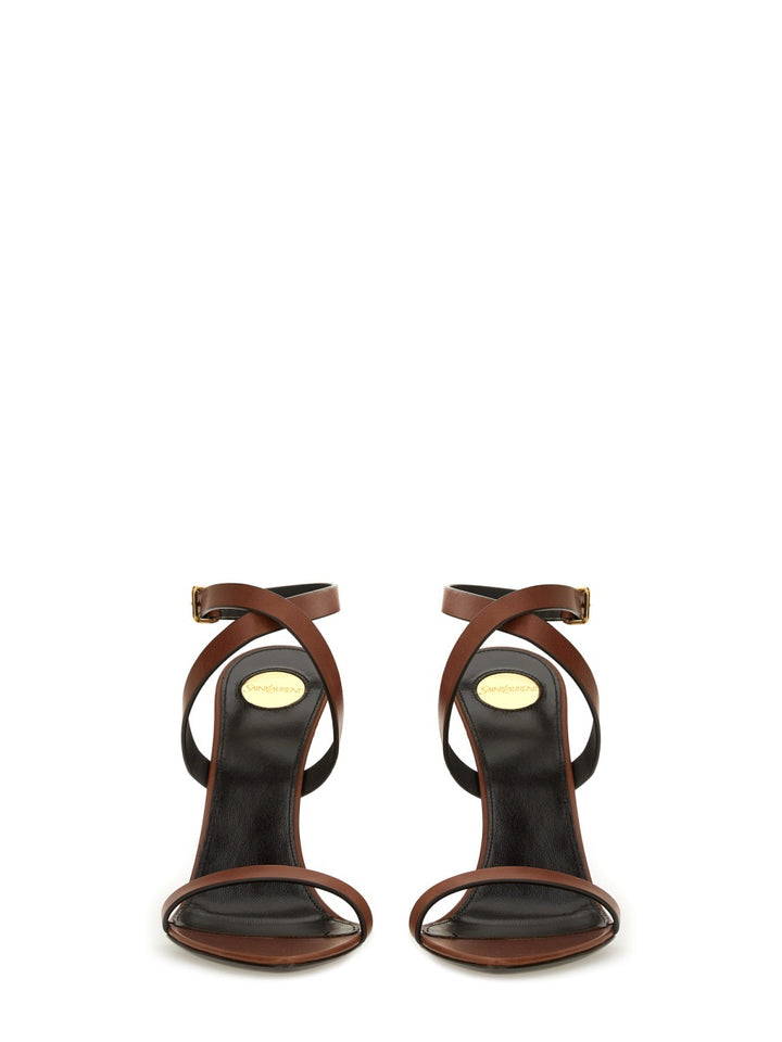 Saint Laurent Wedges - Brown | Wanan Luxury