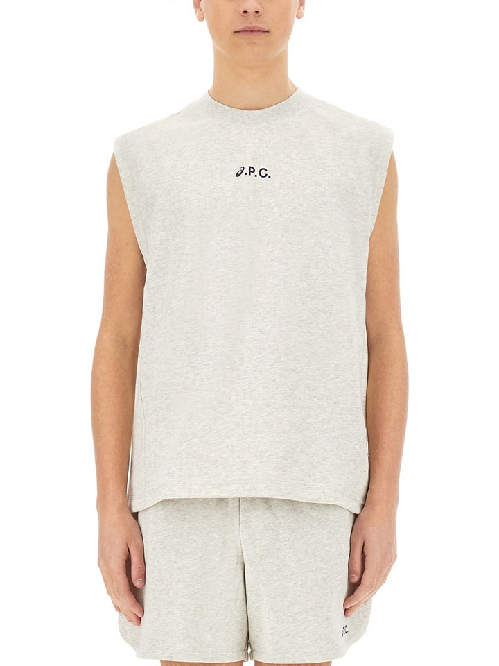 Asics x A.P.C. T shirts - Grey | Wanan Luxury