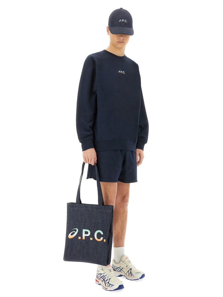 Asics x A.P.C. Sweatshirts - Blue | Wanan Luxury