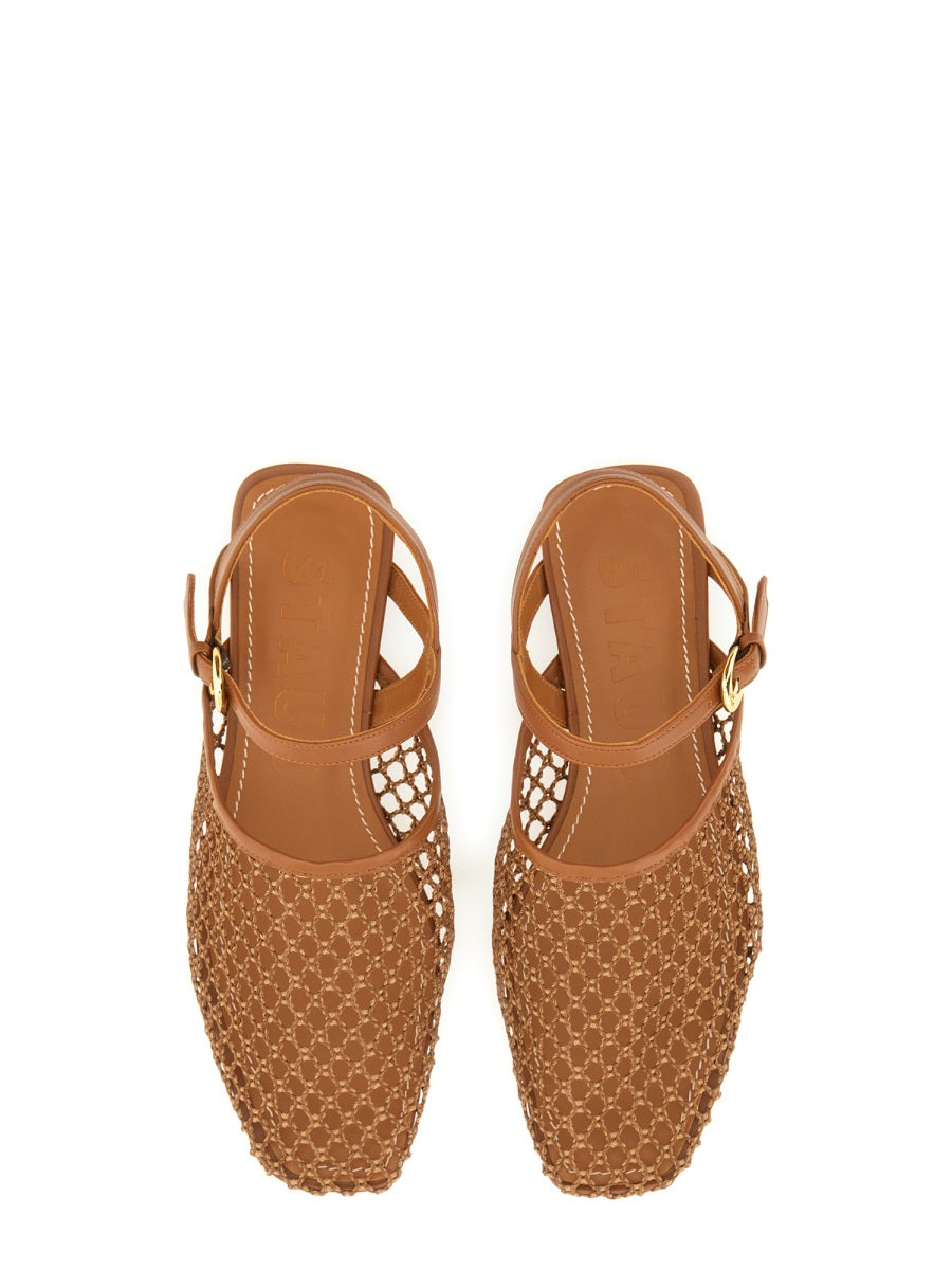 Staud Sandals - Brown | Wanan Luxury