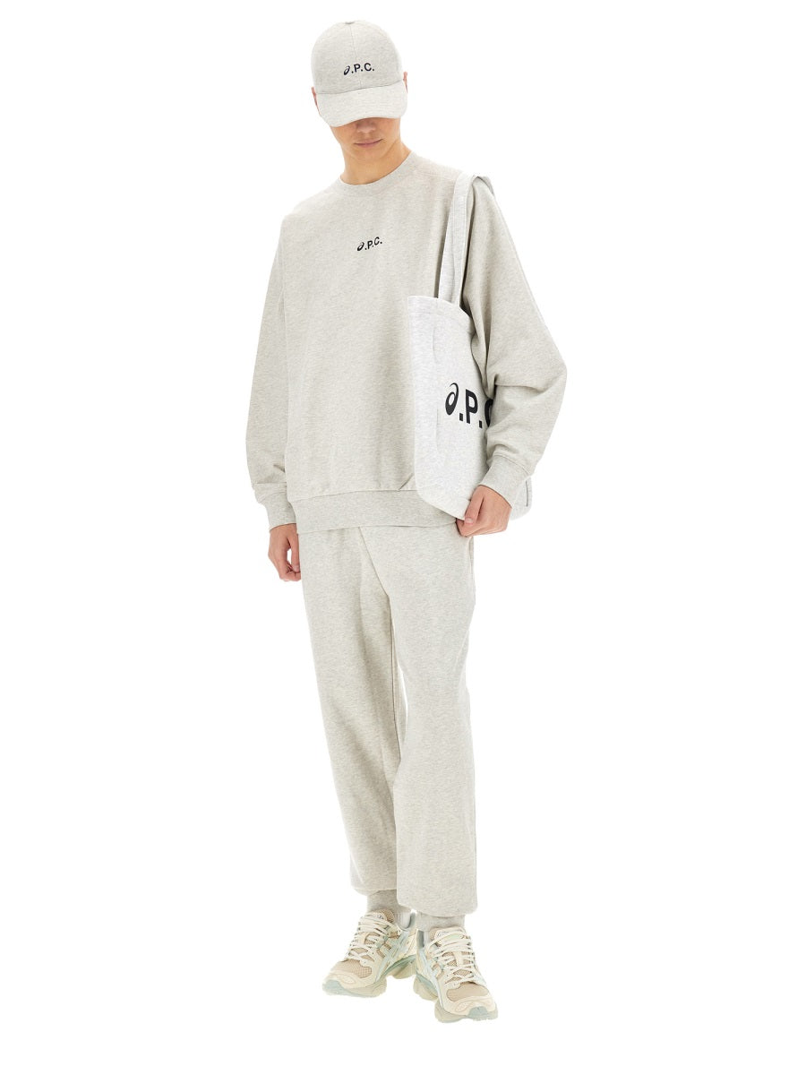 Asics x A.P.C. Sweatshirts - Grey | Wanan Luxury