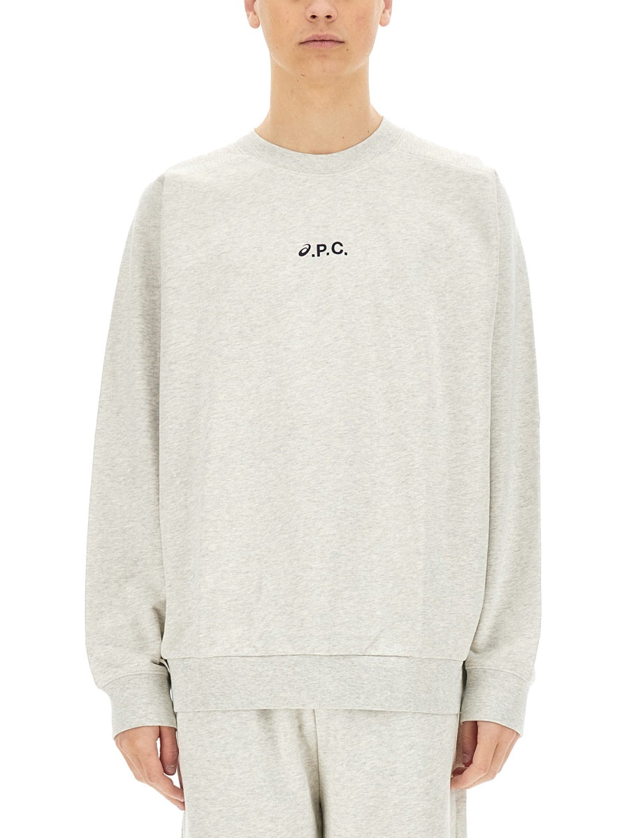 Asics x A.P.C. Sweatshirts - Grey | Wanan Luxury