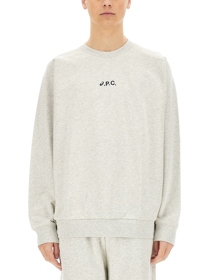 Asics x A.P.C. Sweatshirts - Grey | Wanan Luxury