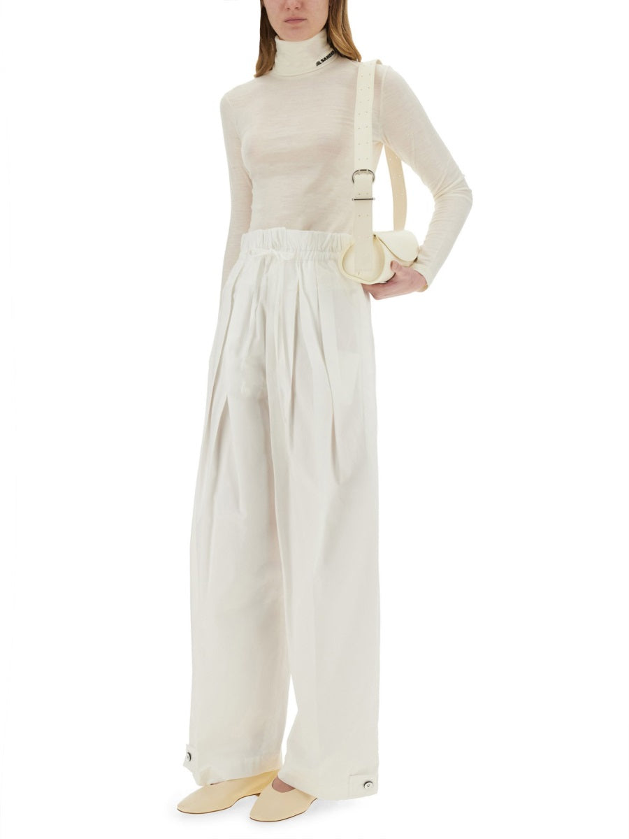 Jil Sander Pants - White | c42cb315f2781ae850bd4a296a886b62c9ef15c1