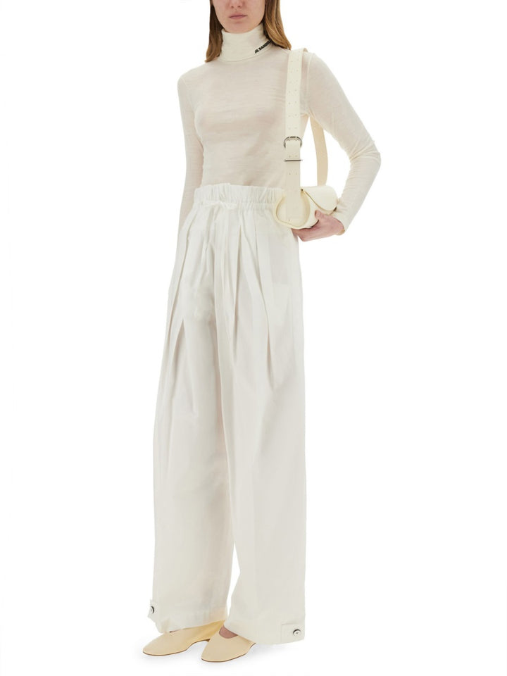 Jil Sander Pants - White | Wanan Luxury