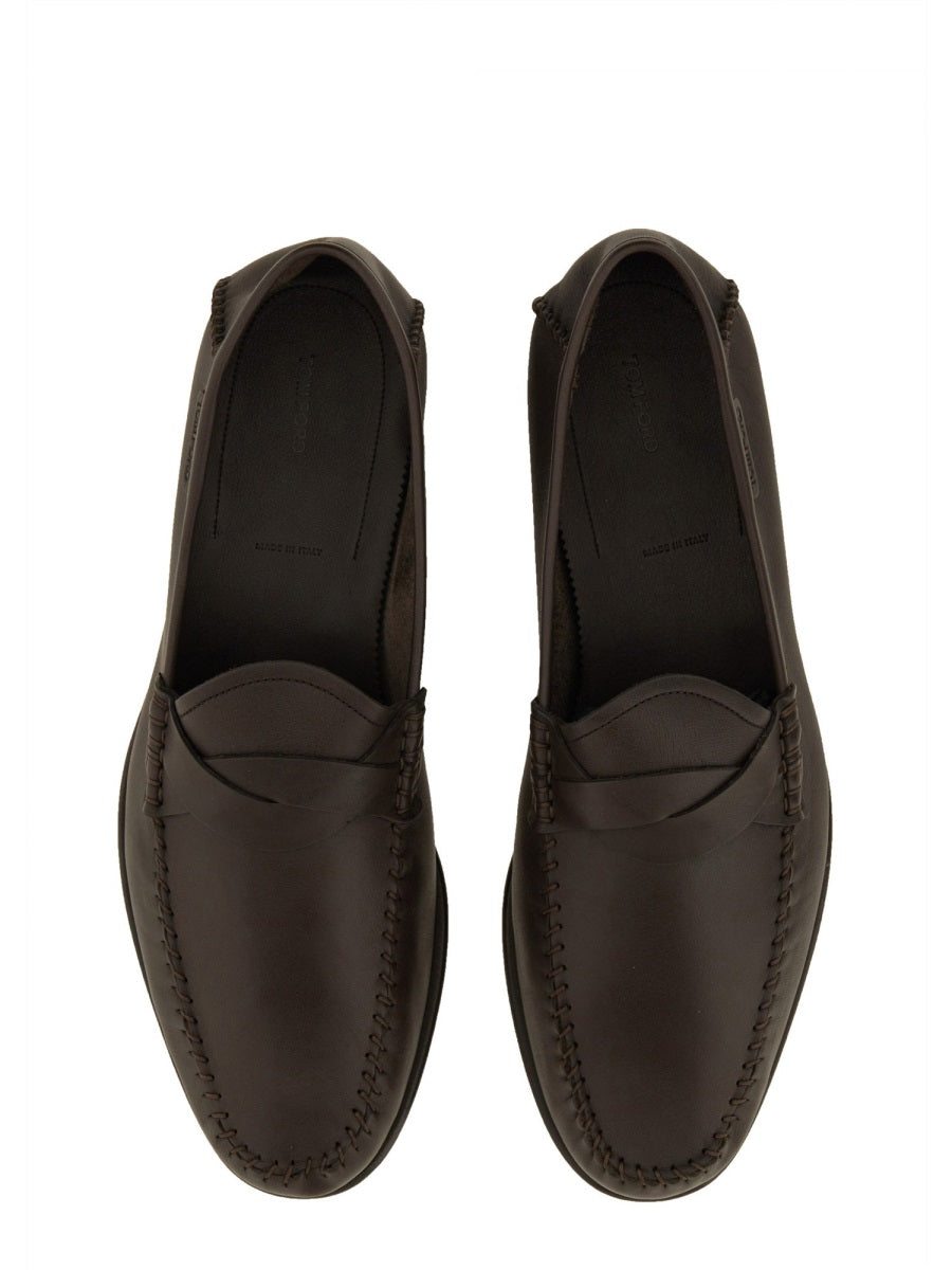 Tom Ford Loafers - Brown | Wanan Luxury