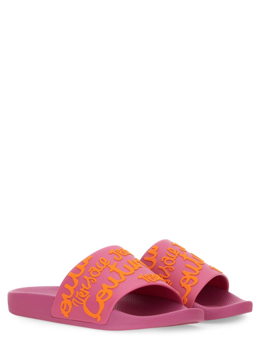 Versace Jeans Couture Sandals - Pink | Wanan Luxury