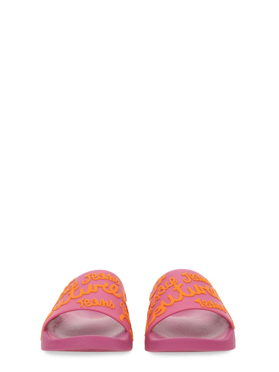 Versace Jeans Couture Sandals - Pink | Wanan Luxury