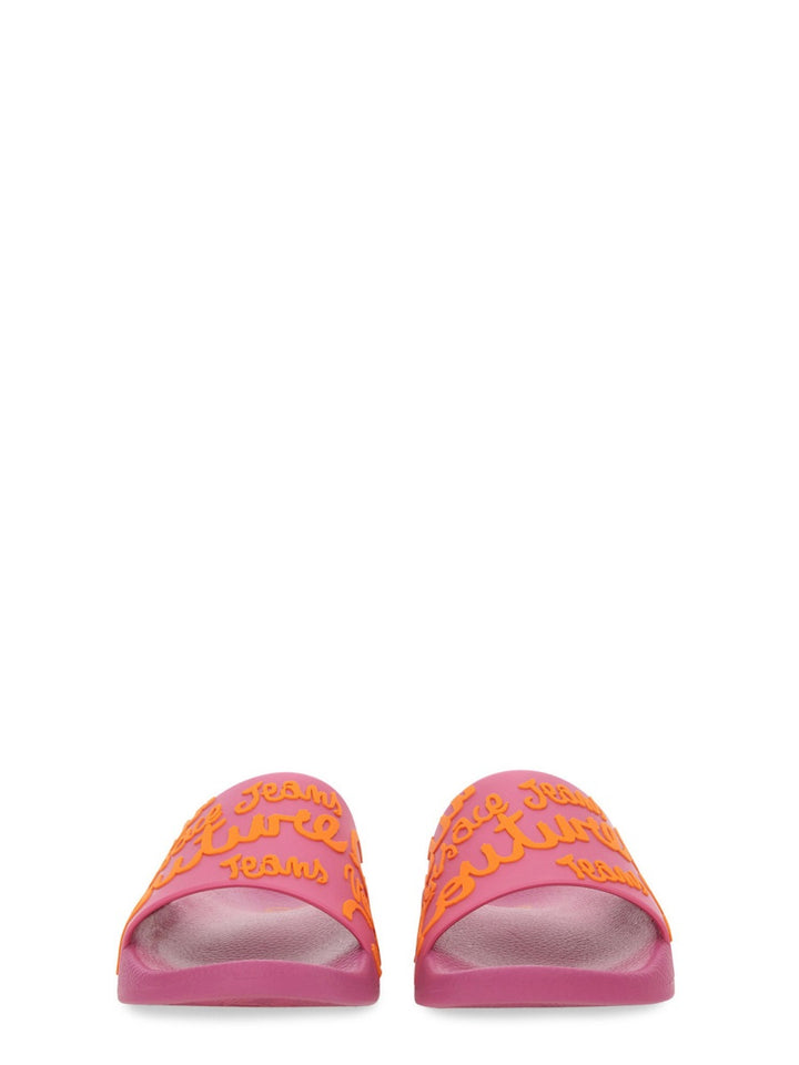 Versace Jeans Couture Sandals - Pink | Wanan Luxury