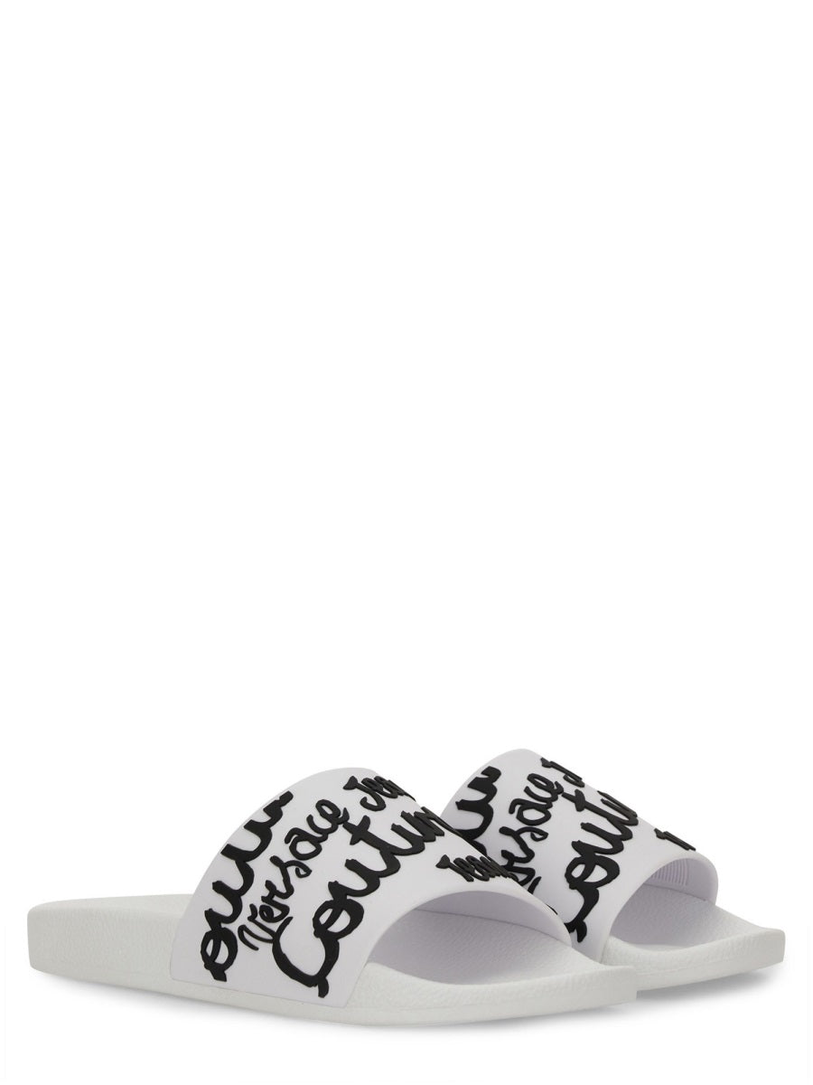 Versace Jeans Couture Sandals - White | Wanan Luxury